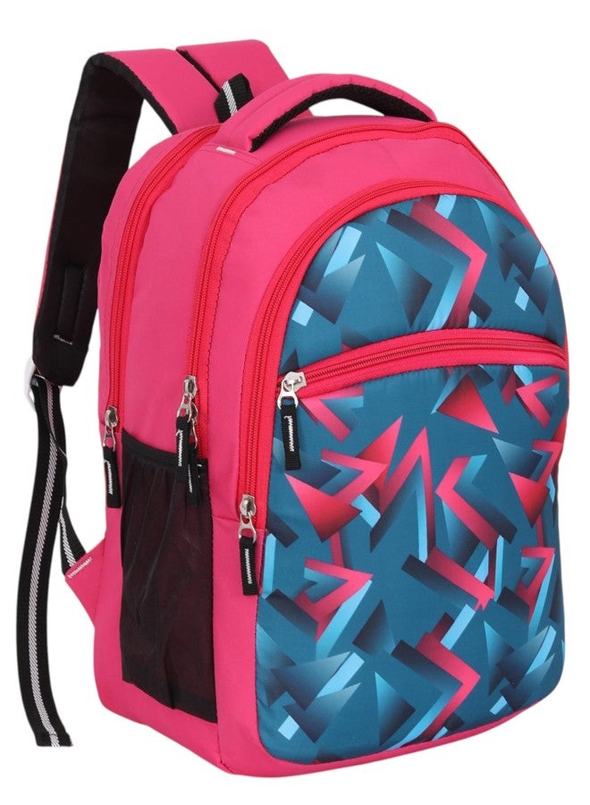 RBM New Combo Of Digital LED Watch And Trendy Colorful Pattern Printed Kids School Backpack Waterpoof Polyester Bag For Boys & Girls (NUR/LKG/UKG/1st/2nd Class)(RBMBAG06+WCH68) - Image 2